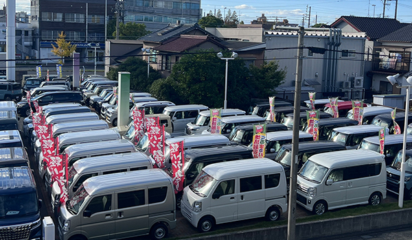 軽トラ・軽バンに特化した大量仕入れイメージ